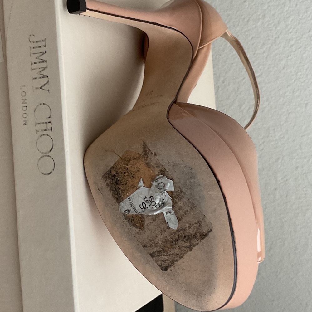 Jimmy Choo Blush Pink Heels - Picture 4 of 13